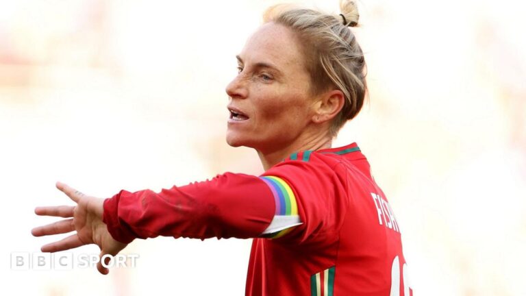 Jess Fishlock: Rhian Wilkinson hopes Wales legend will join coaching staff Jess Fishlock during her final appearance for Wales in October