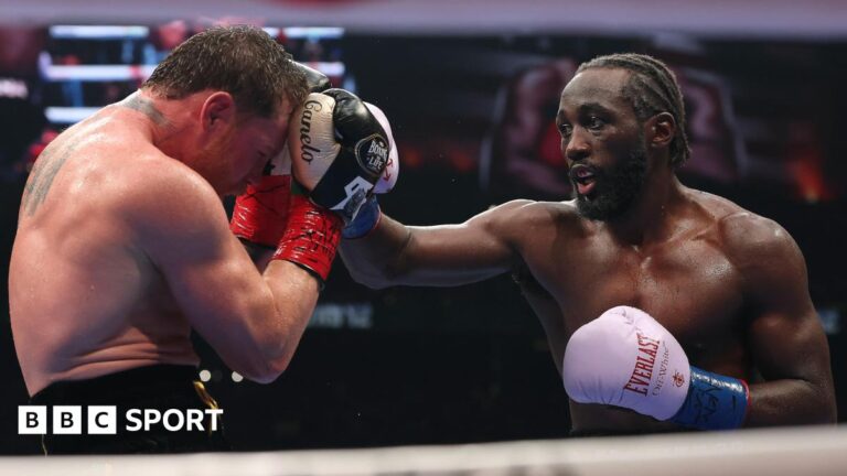 Terence Crawford retirement: American boxing great ends career at 38 Terence Crawford during his win against beat Saul 'Canelo' Alvarez