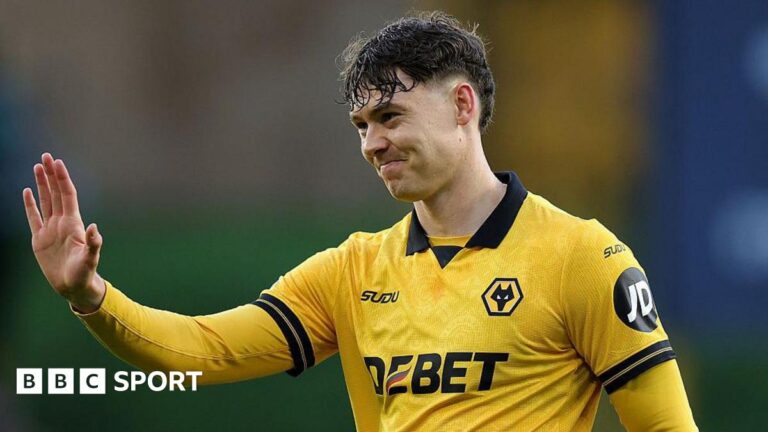 West Ham cool interest in Jorgen Strand Larsen Jorgen Strand Larsen waves