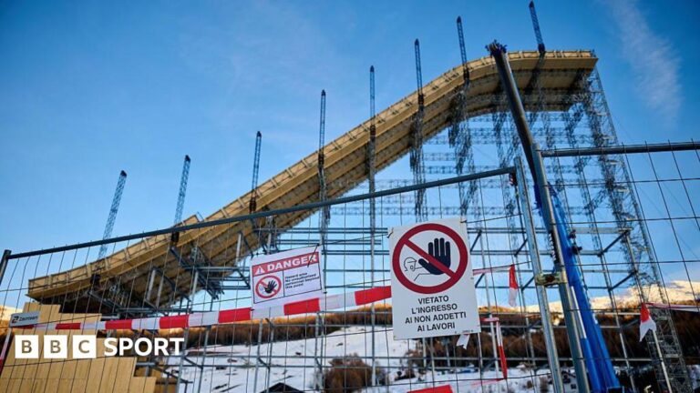 Winter Olympics 2026: Concerns over skiing and snowboarding snow levels in Livigno Livigno's Snow Park