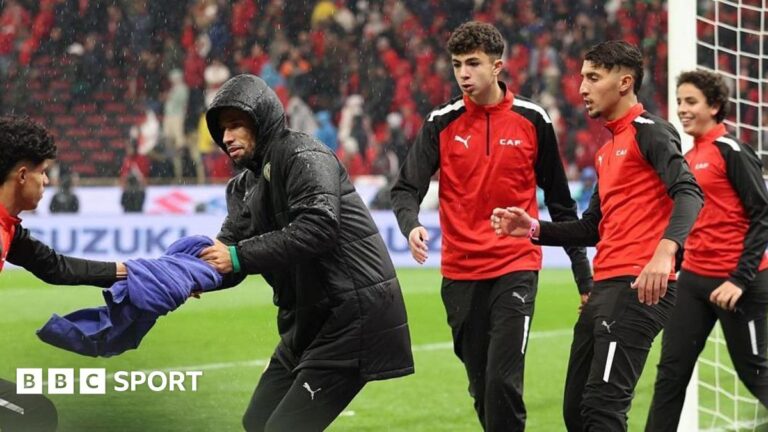 Afcon final: Senegal reserve keeper jokes after Afcon towel scuffles A graphic of Premier League players from every team in the division in 2025-26 season, with the Premier League trophy in front of them.