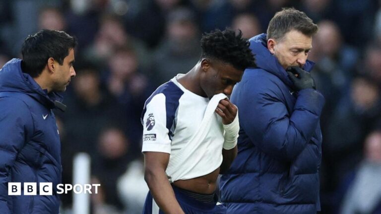 Tottenham forward Mohammed Kudus