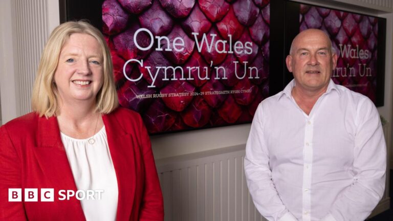 Welsh Rugby Union has ‘immense disconnect’ with fans, say MPs Richard Collier-Keywood (left) and Abi Tierney (right) are overseeing "radical changes" to the professional game in Wales