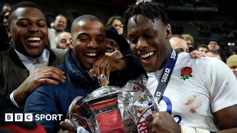 Six Nations 2026: Maro Itoje – five moments that made the England centurion Maro Itoje talks to his team