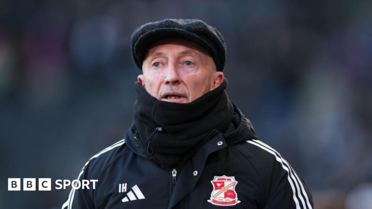 Swindon Town thrown out of EFL Trophy with Luton Town into quarter-finals Ian Holloway