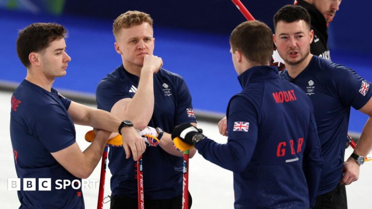 Winter Olympics 2026: GB left to rue shocking start after Italy defeat Team GB's mens curlers