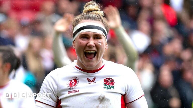 Meg Jones celebrates