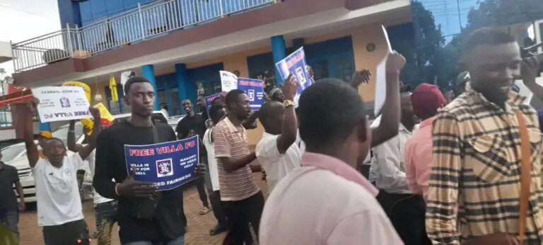 Villa followers protest over Shs100m non-refundable Presidential nomination price