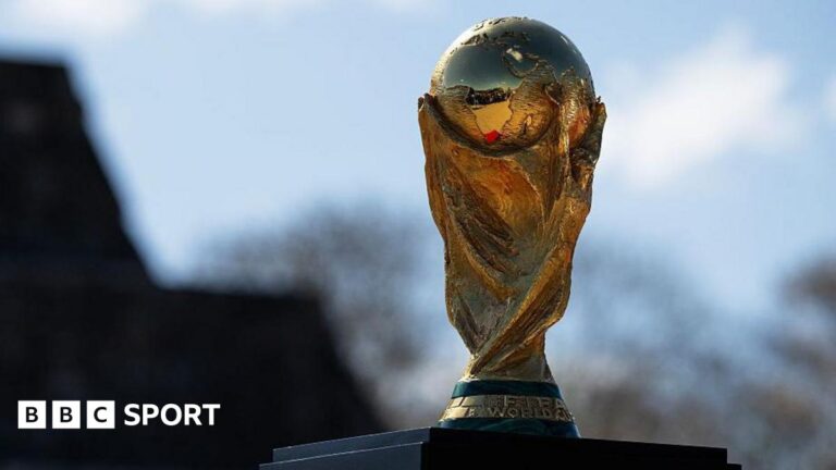 England, Scotland World Cup tickets on resale at inflated prices The World Cup trophy on display in Chichen Itza, Yucatan state, Mexico