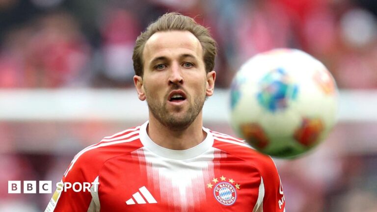 Harry Kane: Why Real Madrid Champions League tie could make or break his Ballon d’Or hopes Harry Kane celebrates scoring in Bayern Munich's 3-2 win against Borussia Dortmund in February