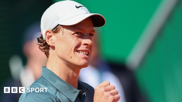 Jannik Sinner in Monte Carlo Masters quarters after record broken Jannik Sinner