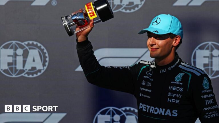 Canadian Grand Prix 2026: George Russell takes pole for sprint race George Russell