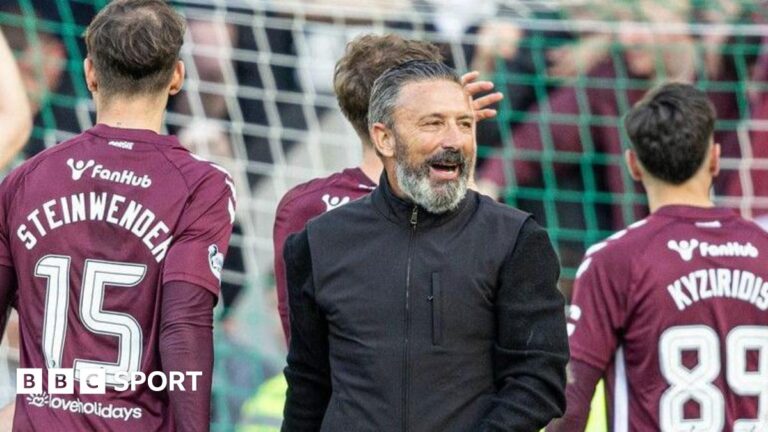 Champions League: Hearts & Celtic guarantee place in qualifiers Derek McInnes of Hearts