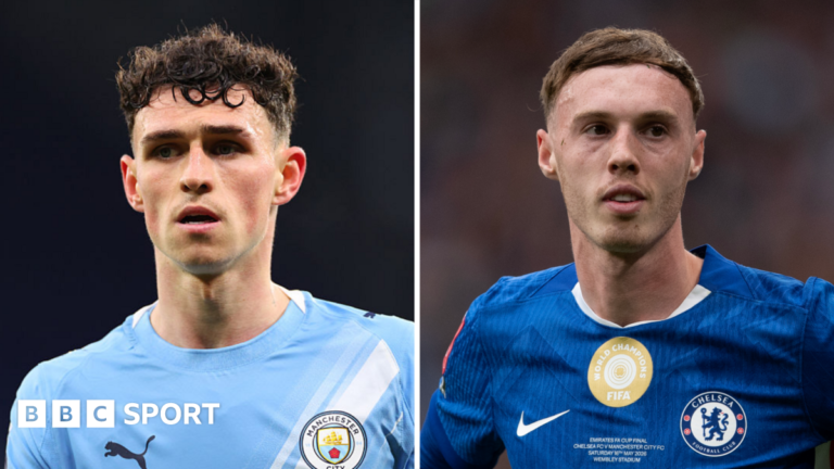 England World Cup squad: Phil Foden, Cole Palmer and Harry Maguire to be left out A split picture of Phil Foden and Cole Palmer