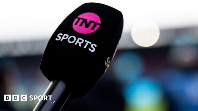 TNT Sports opts against making European finals free to watch A microphone with the logo of TNT Sports