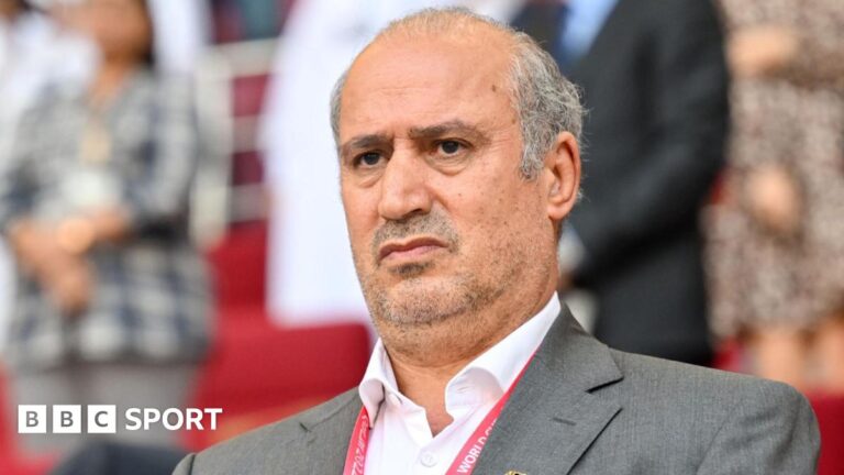 World Cup 2026: Iran’s football chief says their host ‘is Fifa, not Mr Trump or America’ Football Federation Islamic Republic of Iran President Mehdi Taj watches Iran against England