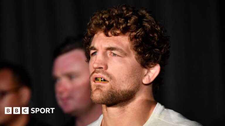 Ben Askren prepares to face Demian Maia at the UFC Fight Night in Singapore in October 2019