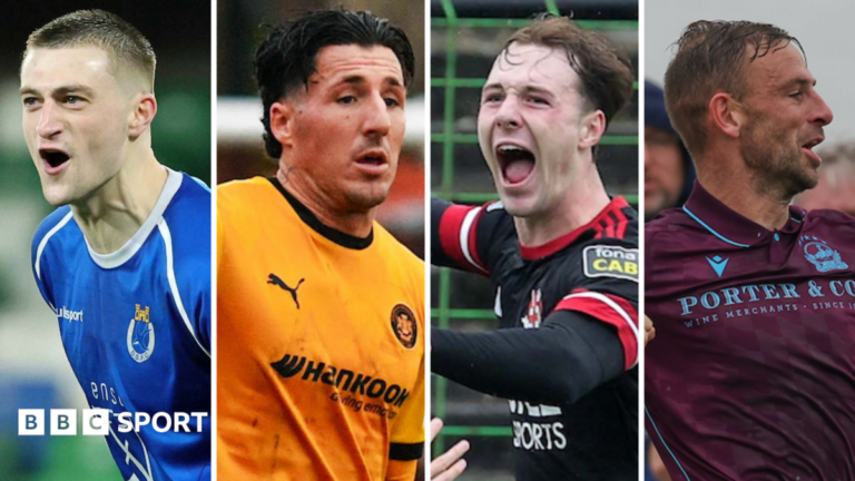 Sean McAllister, Danny Gibson, Aaron Reid and Matthew Fitzpatrick