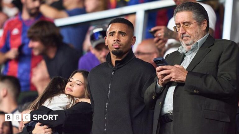 Barcelona complete signing of Arsenal striker Gabriel Jesus Julian Alvarez