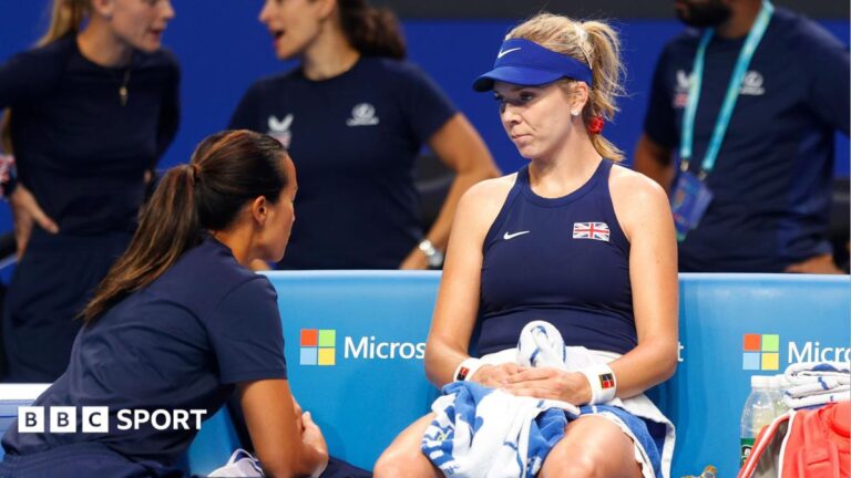 Billie Jean King Cup 2026: Great Britain out as Sonay Kartal and Katie Boulter lose to Czech Republic Anne Keothavong, captain of Great Britain speaks with Katie Boulter during a changeover