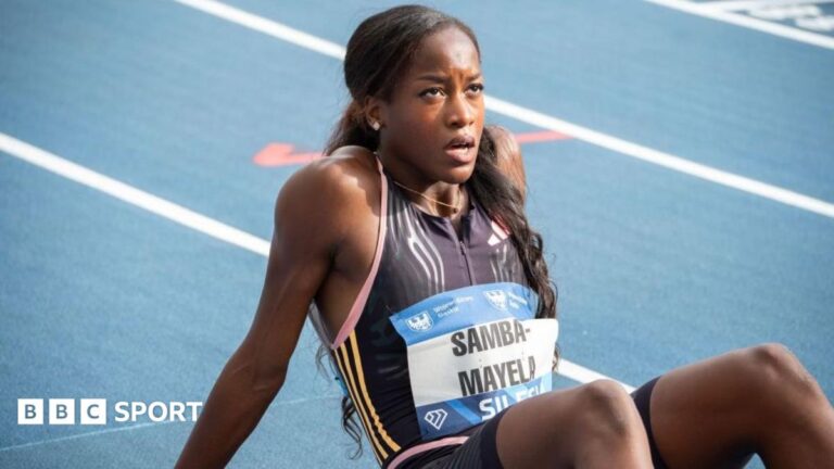 Cyrena Samba-Mayela: French hurdler given temporary suspension for whereabouts breach Cyrena Samba-Mayela